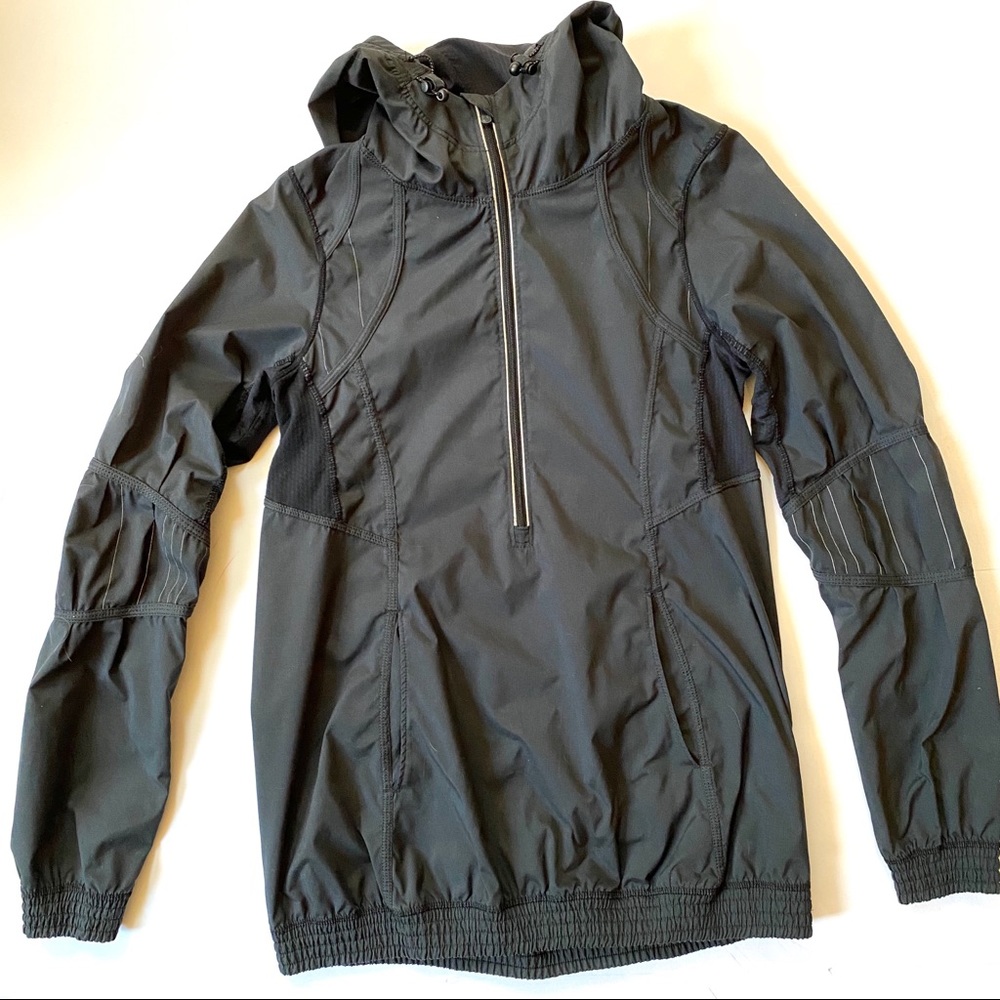 Lululemon running jacket black